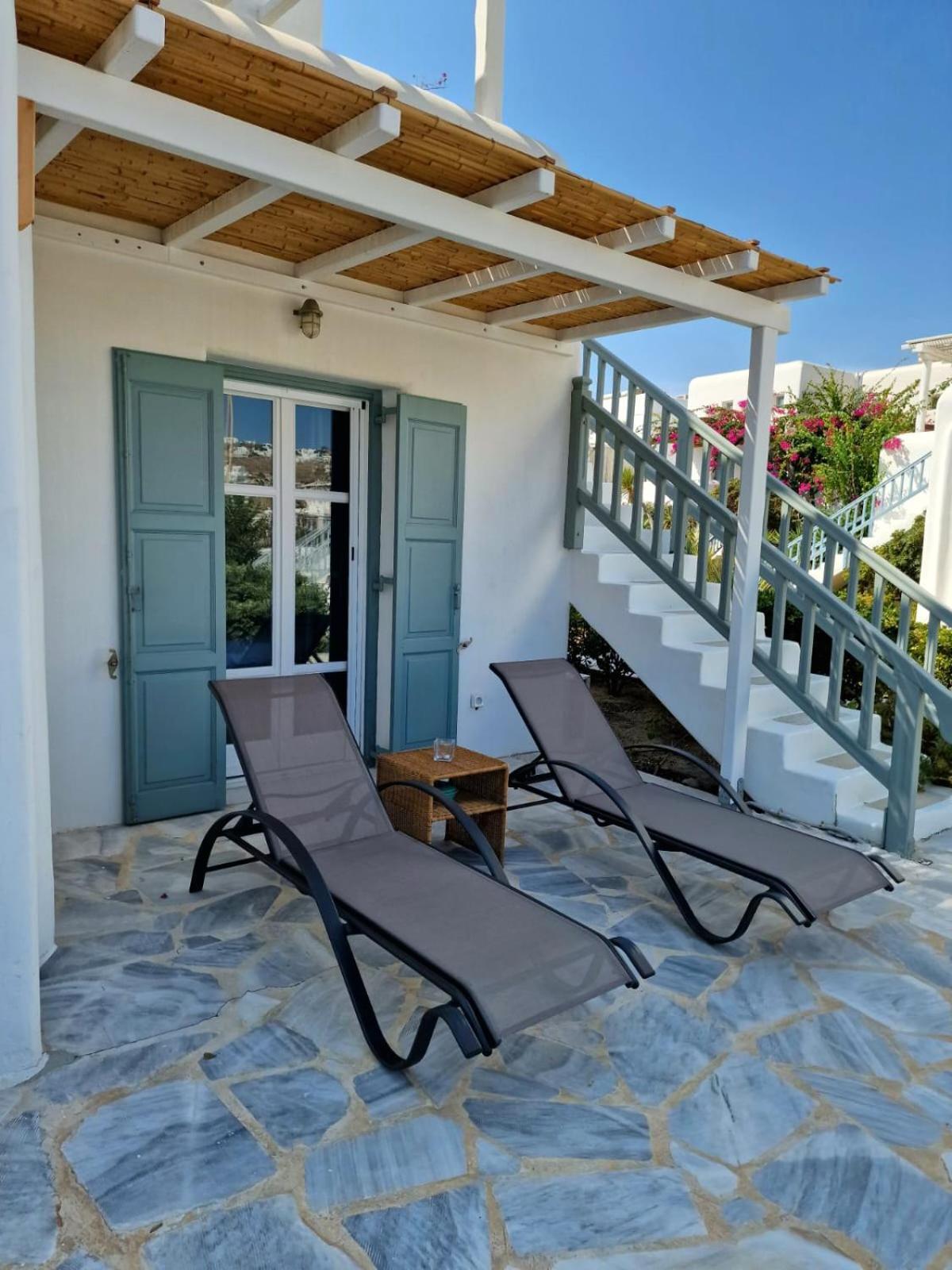 Ilios Cozy Poolhouse Mykonos Tatil Evi *